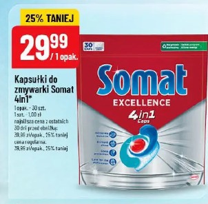 Kapsułki do zmywarki Somat 4in1