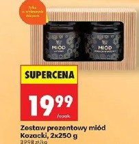 Zestaw prezentowy miód Kozacki