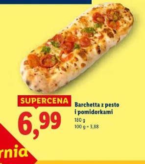 Barchetta z pesto i pomidorkami