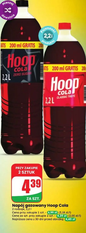 Napój gazowany Hoop Cola