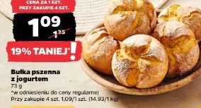 Bułka pszenna z jogurtem