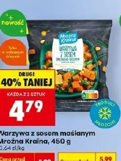 Warzywa z sosem maślanym Mrożna Kraina