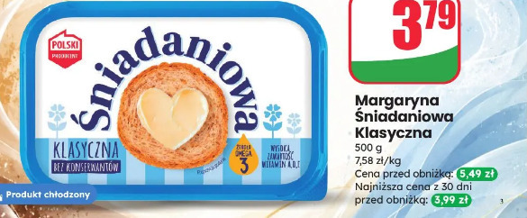 Margaryna Śniadaniowa Klasyczna