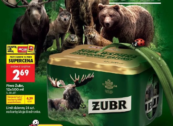 Żubr piwo