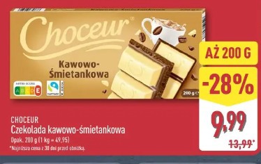 Choceur Czekolada kawowo-śmietankowa