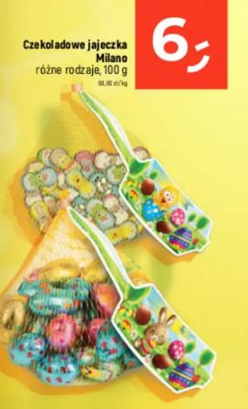 Czekoladowe jajeczka Milano