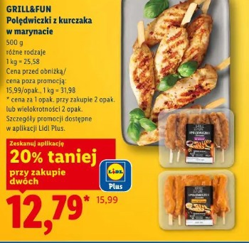 Grill&Fun Polędwiczki z kurczaka w marynacie