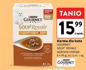 Karma dla kota GOURMET SOUP ROYALE