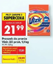 Proszek do prania Vizir, 20 prań, 1,1 kg