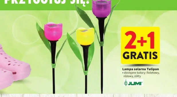 Lampa solarna Tulipan Jumi