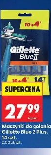 Gillette Blue II Plus maszynki do golenia 14 szt.