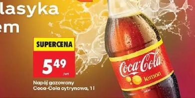 Napój gazowany Coca-Cola cytrynowa