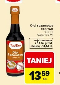 Olej sezamowy TAO TAO