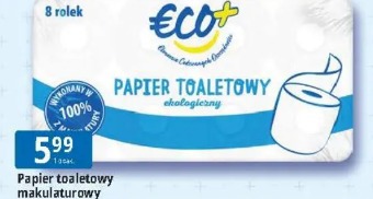 Papier toaletowy makulaturowy Eco+