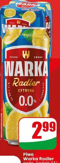 Piwo Warka Radler