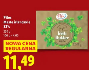 Pilos Masło irlandzkie 82%