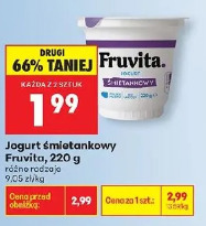 Fruvita jogurt śmietankowy Fruvita