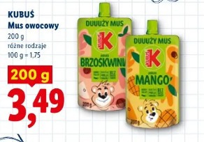 Kubuś Mus owocowy