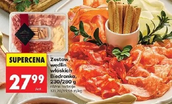 Zestaw wędlin włoskich Biedronka