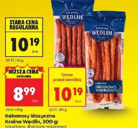 Kabanosy klasyczne Kraina Wędlin