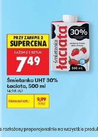 Śmietanka UHT 30% Łaciata