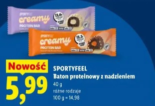 Sportyfeel Baton proteinowy z nadzieniem