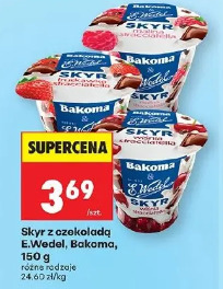 Skyr z czekoladą E.Wedel Bakoma