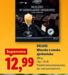 Deluxe Mleczko o smaku ajerkoniaku