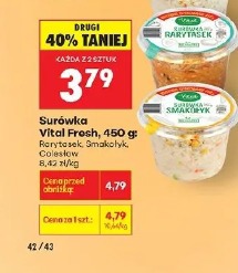 Surówka Vital Fresh rarytasek, smakołyk, coleslaw
