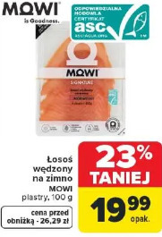 Łosoś wędzony na zimno MOWI