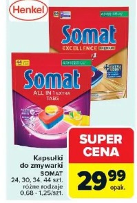 Kapsułki do zmywarki SOMAT