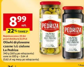 Oliwki oliwowane czarne lub zielone La Pedriza