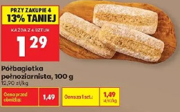 Półbagietka pełnoziarnista