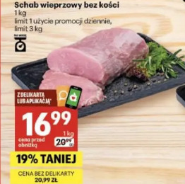 Schab wieprzowy bez kości