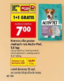 Karma dla psów małych ras Activ Pet