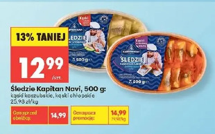 Śledzie Kapitan Navi