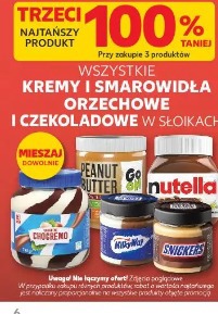 Wszystkie kremy i smarowidła orzechowe i czekoladowe w słoikach
