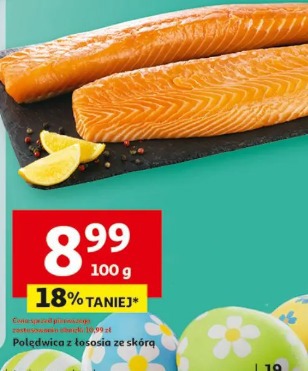 Polędwica z łososia ze skórą