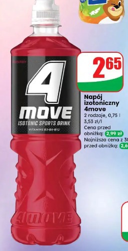 Napój izotoniczny 4move