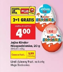 Jajko Kinder Niespodzianka