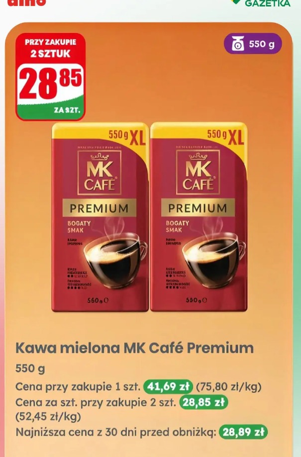 Kawa mielona MK Café Premium