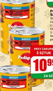 Mokra karma dla psa z wołowiną Pedigree