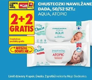 Chusteczki nawilżane Dada Aqua, Atopic
