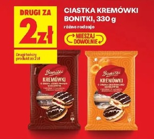 Ciastka kremówki Bonitki
