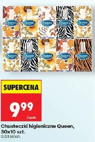 Chusteczki higieniczne Queen