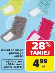 Wkład do mopa płaskiego ARETO