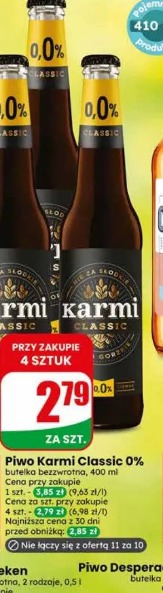 Piwo Karmi Classic 0%