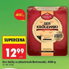 Ser żółty w plastrach Królewski