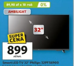 Smart LED TV 32" Philips 32PFS6900