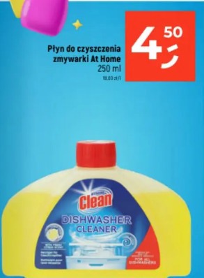 Płyn do czyszczenia zmywarki At Home